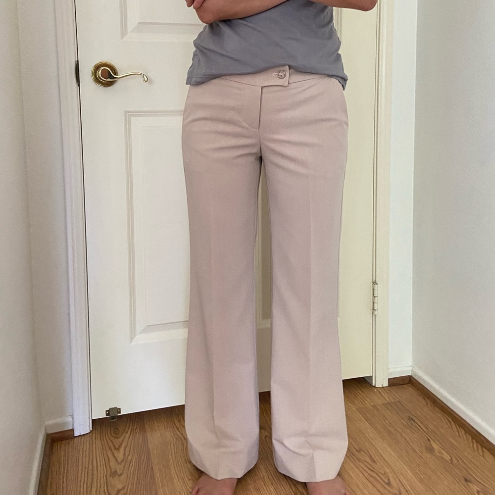 Arden B. Wide leg Trousers in khaki beige size 4